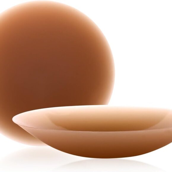 Reusable Silicon Nipple Cover, Cakes UltraThin Adhesive Breast Body Covers, Past - Picture 1 of 8